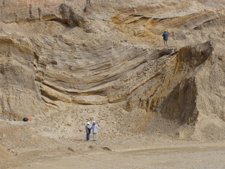 Descubren dunas eólicas con más de 50.000 años en el entorno de Zaragoza
