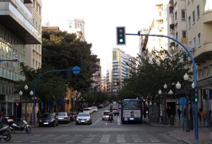 Rambla Méndez Núñez de Alicante