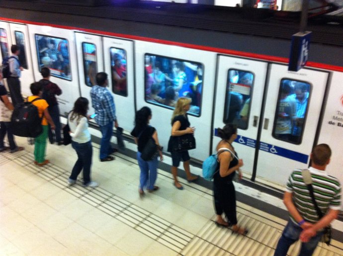 Metro de Barcelona huelga del 17 de septiembre de 2012