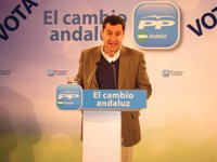 Juan Manuel Moreno niega "contabilidad paralela" en el PP y la existencia de sobresueldos