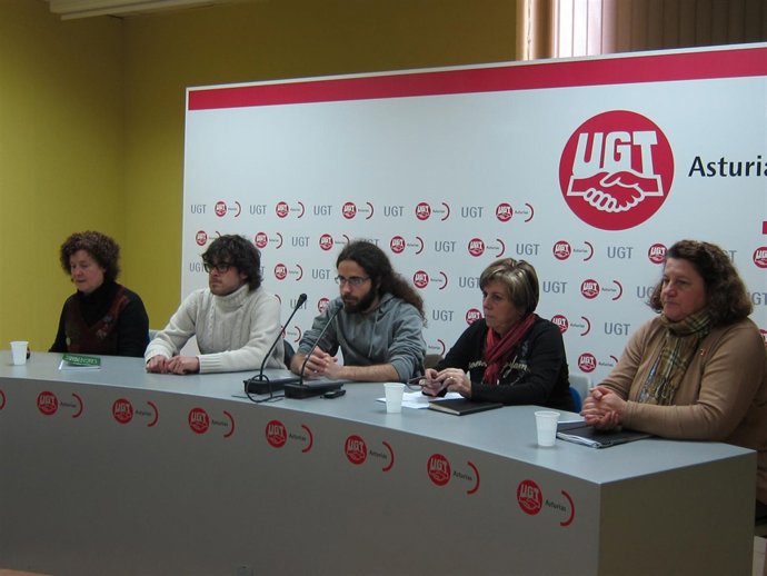 Beatriz Quirós, Pablo Alcántara, David García, Maxi Fernández Y Adelia Castañón