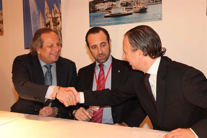 Miguel Mirones, José Ramón Bauzá y Carlos Delgado