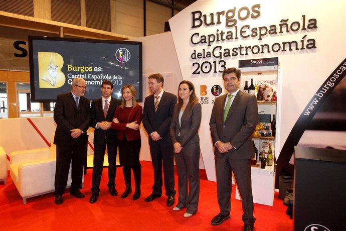 García en el paso de testigo a Burgos de la Capitalidad de la Gastronomía