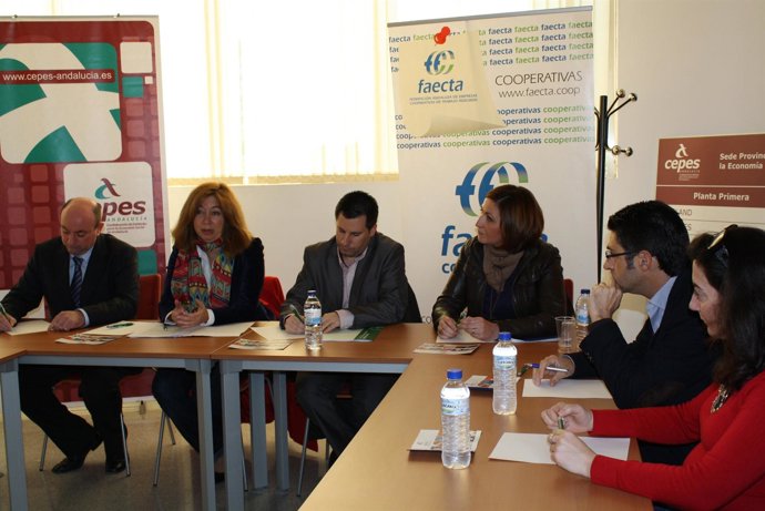 Un momento de la reunión