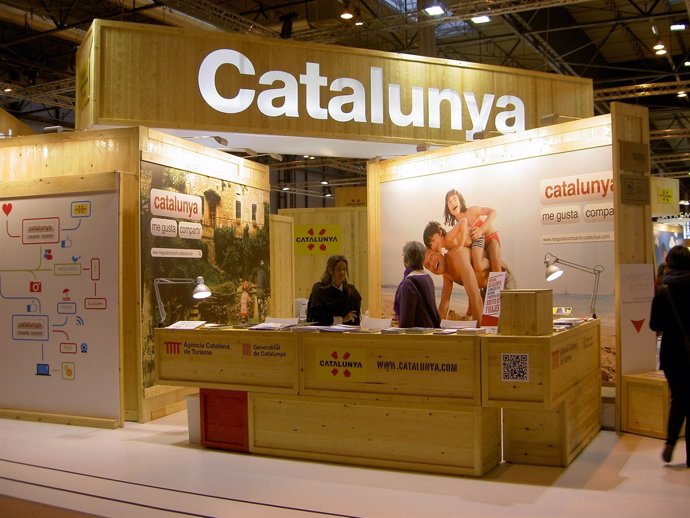 Stand de la Agencia Catalana de Turismo 2012-2013