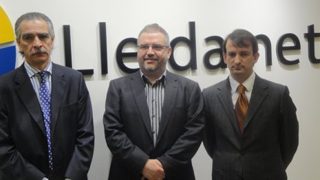 José Manuel García Huerta, Sisco Sapena y Guillermo Martínez en Lleida.Net