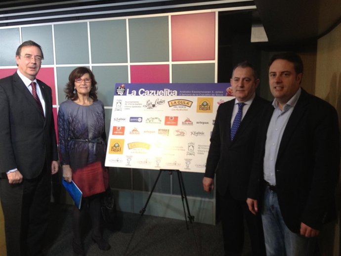 José Zurita, Conchi Aguirre, Fabián Tobalina y  Alfredo Iturricha.