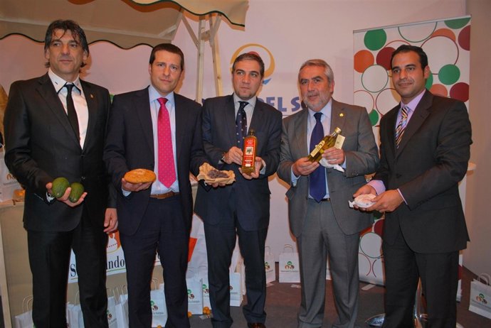 Productos tipicos de la axarquía en fitur