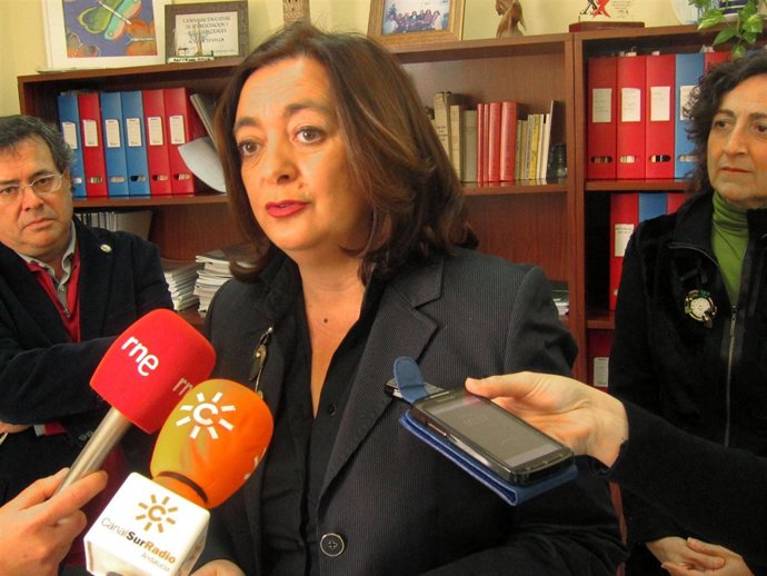 La consejera de Educación de la Junta de Andalucía, Mar Moreno