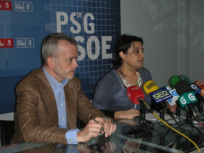 Antonio Camacho y Laura Seara