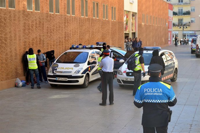 Actuación policial en Reus contra el tráfico de drogas
