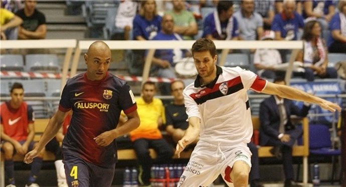 El FC Barcelona Alusport recibe al Santiago Futsal