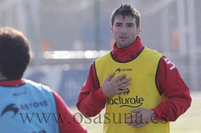 Marc Betrán, jugador de Osasuna