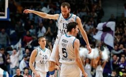 Rudy Fernández con Sergio Rodríguez