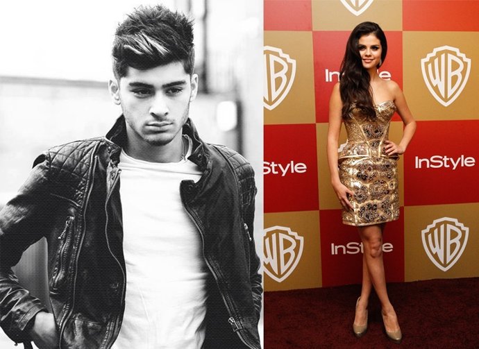 Montaje Selena Gómez y Zayn Malik