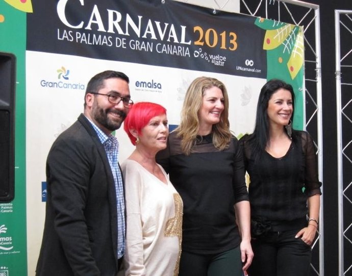 Presentación de la Gala de la Reina del Carnaval de Las Palmas de Gran Canaria