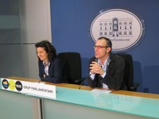 Fina Santiago y Biel Barceló