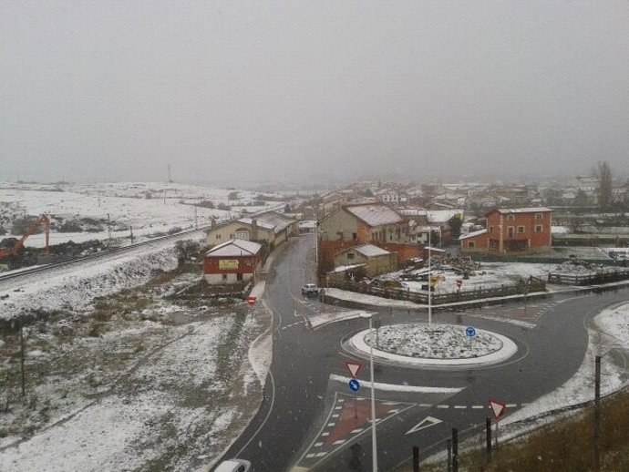 Nieve en Cantabria, carreteras