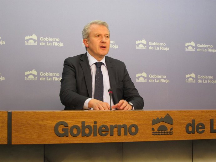 Emilio del Río, portavoz del Gobierno de La Rioja