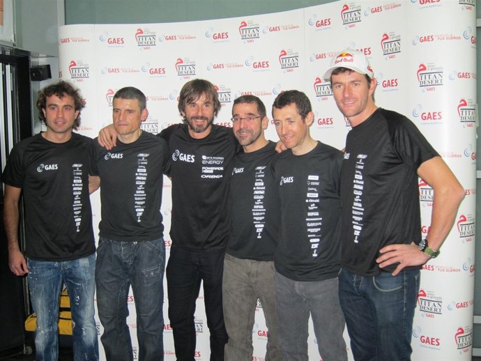 Equipo oficial Gaes para la MilenioTitan Desert by Gaes 2013