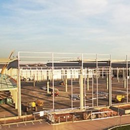 Construcción del centro logístico de Honda en Santa Perpètua de Mogoda