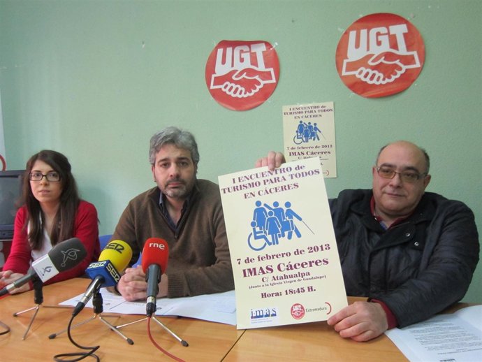 Presentación Jornadas 'Turismo Para Todos' De UGT-Cáceres