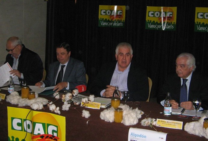 Francisco Carbonero, Luis Planas, Miguel López y Dimas Rizzo