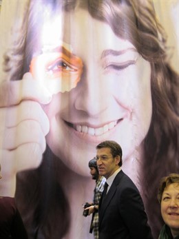 El presidente de la Xunta, Alberto Núñez Feijóo, visita Fitur