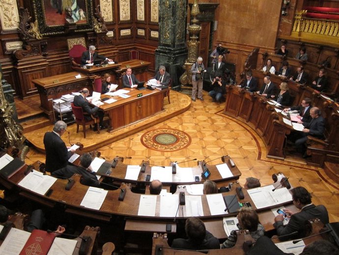 Pleno del Ayuntamiento de Barcelona