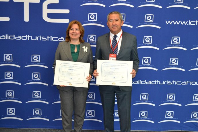 Entrega de los galardones en Fitur