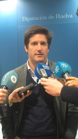 El secretario general del  PSOE de Huelva, Guillermo García Longoria.