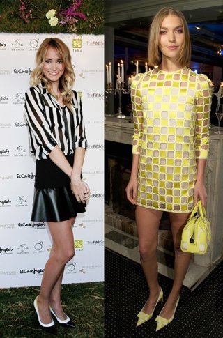 Montaje <strong><strong>Alba</strong> Carrillo</strong> y Clemence Poesy