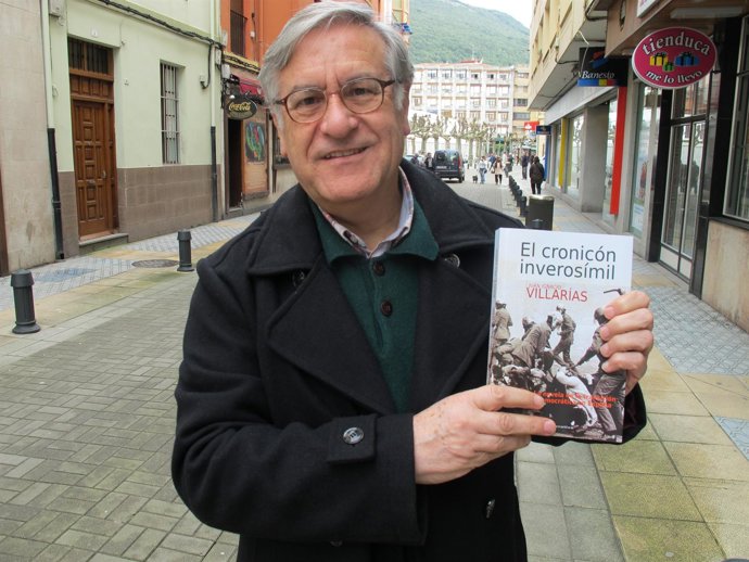 Juan Ignacio Villarías con su nueva novela