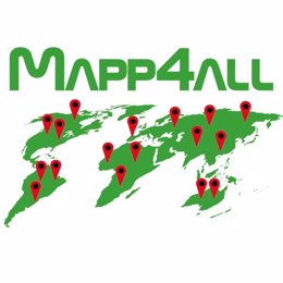 Logotipo aplicación Map4All