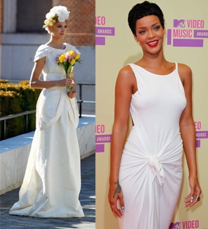 Montaje Alba Carrillo y Rihanna