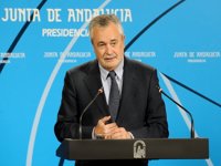 Griñán defiende tratamiento transitorio de la UE para Andalucía en términos financieros para ir hacia la competitividad