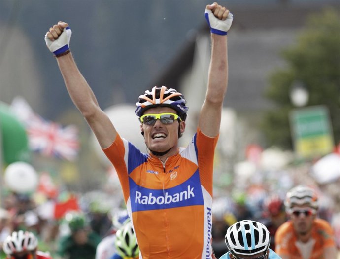 El Ciclista Español Luis León Sánchez Gana La Etapa En Romandía