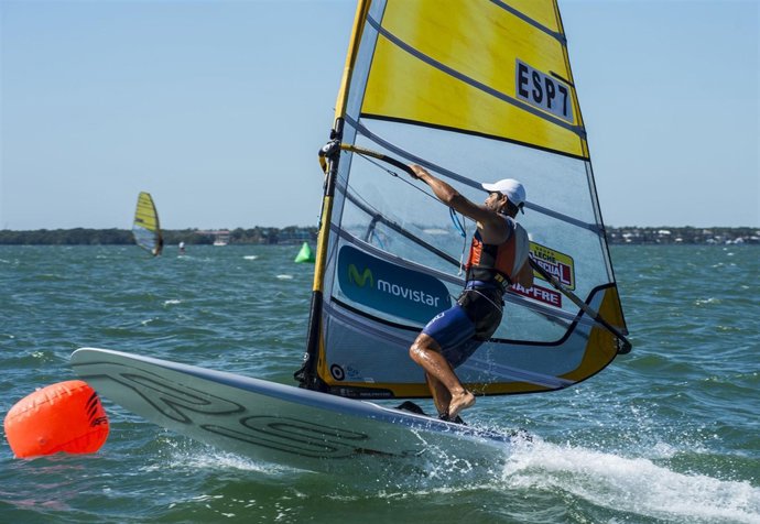Iván Pastor en la Miami Olympic Classes Regata