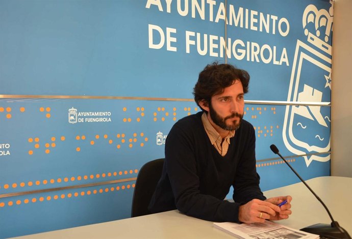 Martín, en el Ayuntamiento de Fuengirola