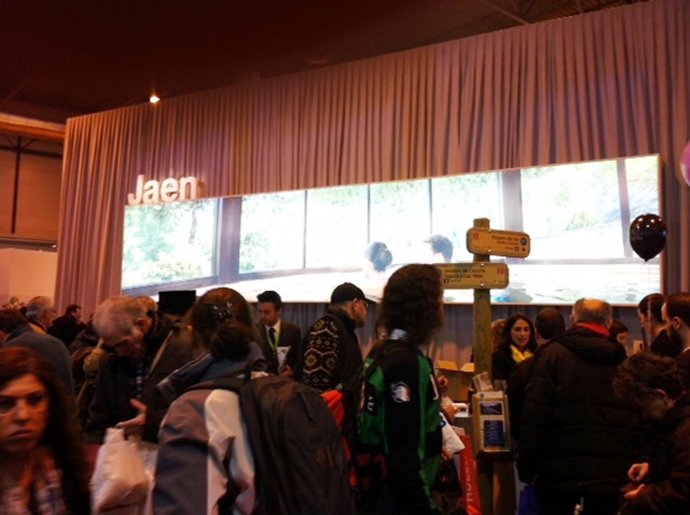 Expositor de Jaén en Fitur