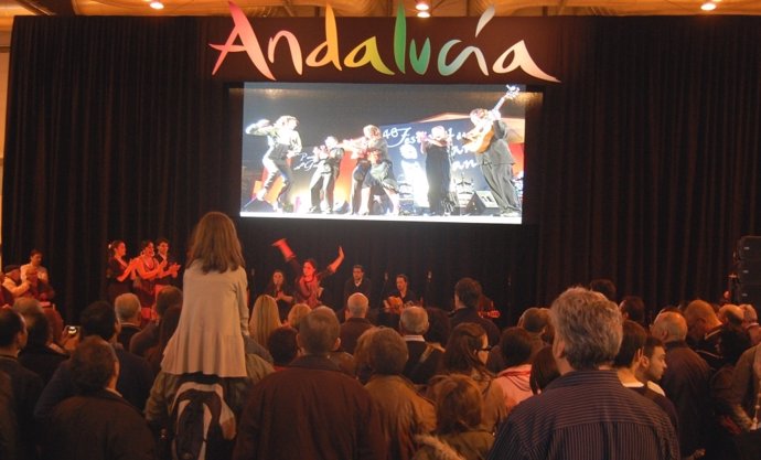 Expositor de Andalucía en Fitur