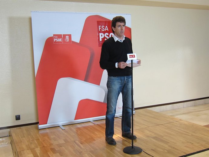 Jesús Gutiérrez, durante su intervención.