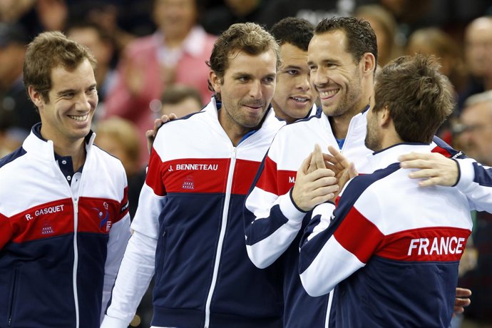 El equipo de Copa Davis de Francia