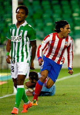 Nosa Igiebor (Real Betis),Falcao (Atletico De Madrid)