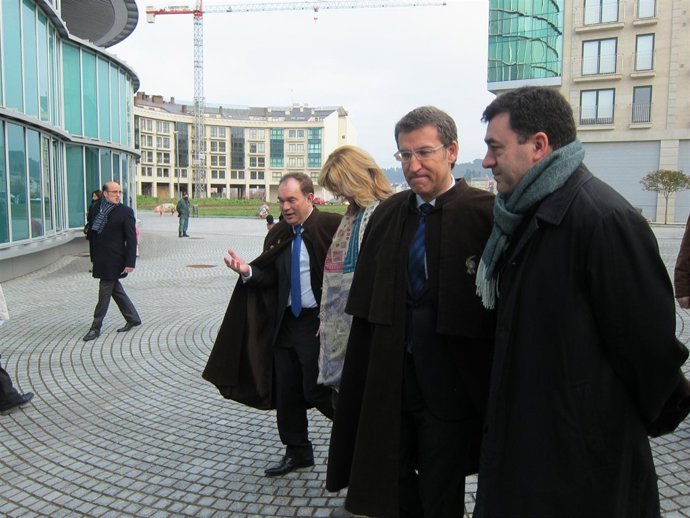 Alberto Núñez Feijóo en Lalín