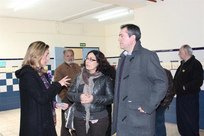 Espadas en el colegio Manuel Siurot
