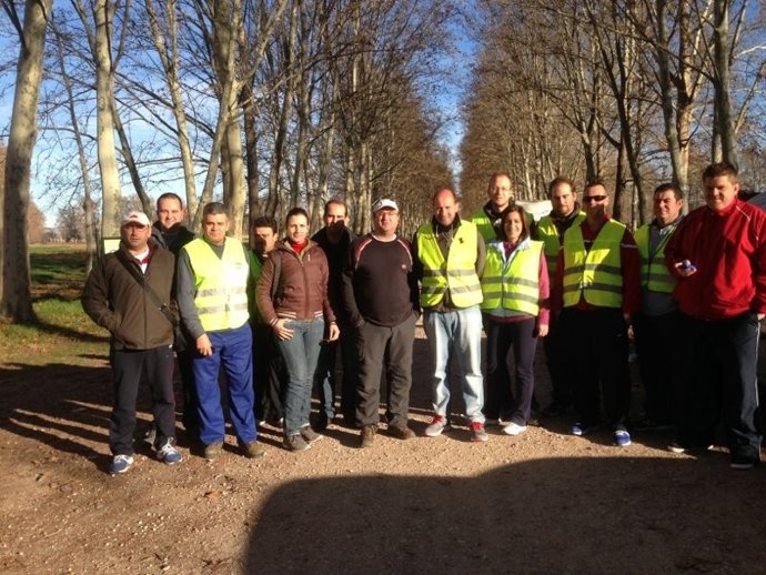 Socialistas se unen a la marcha del alcalde de Jódar hasta Moncloa