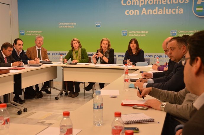Reunión sobre empleo del PP-A