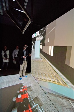 Sala de realidad virtual del Centro Demostrador TIC