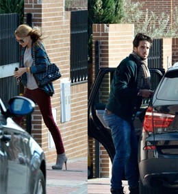 Alba Carrillo y Feliciano Lopez